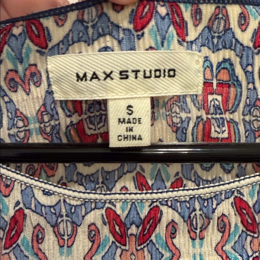Max Studio Multicolor Patterned Dress - image 3